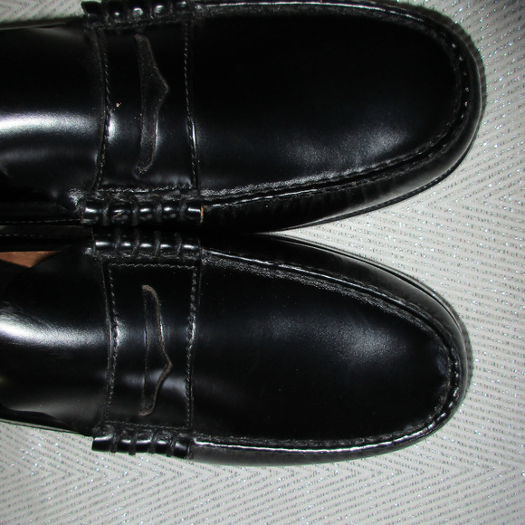 FLORSHEIM PENNY LOAFER  CLASSIC SHOES NEW DEFECT BLACK 12 E main image 4